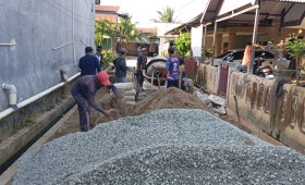 Giat, Minggu 20 Juli 2025 Monitoring Peninjauan Lokasi pada kegiatan Probebaya Tahun Anggaran 2025 bidang Sapras dalam Semenisasi Jalan di KH Wahid Hasyim RT 12 dihadiri oleh Kasi Ekbang, Pokmas Sempaja Barat beserta anggota dan Tim Pendamping Probebaya Bidang Infrastruktur.